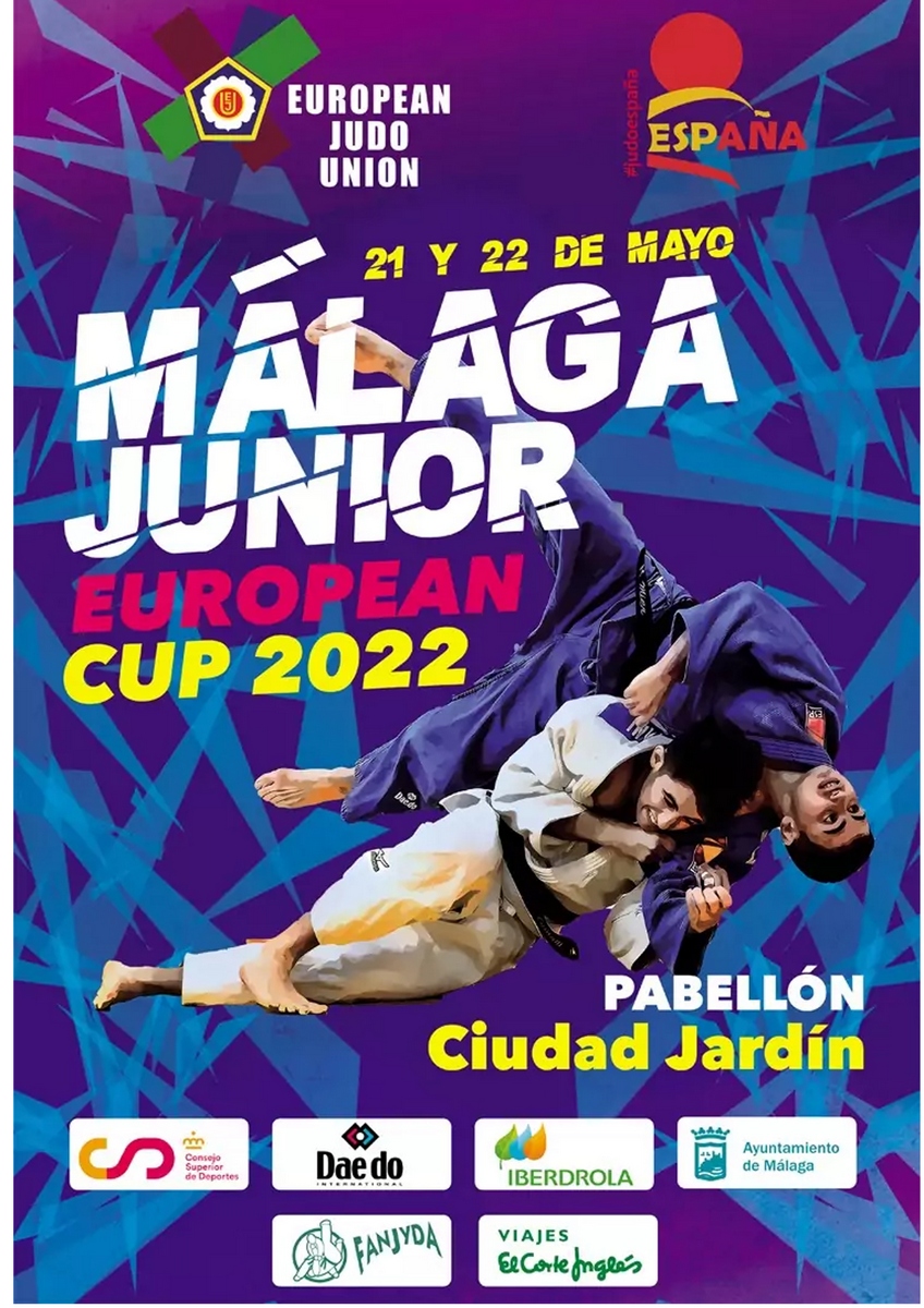 BRONCE para ARIANE en la European Cup Junior de Judo de Málaga. 21-05-22